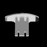 Боковая накладка на педаль газа Simagic P2000 Side Throttle Plate