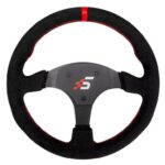 Круглая баранка Simagic P-330R Alcantara